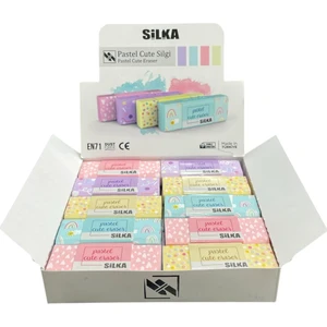 Pastel Cute Silgi 20 ' Li ( 1 Paket )