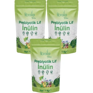 Prebiyotik Lif 3 Kg. Fibrelle Doğal Inülin Hindibağ 3 Adet