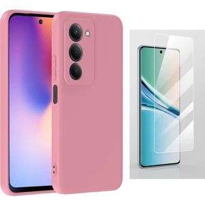 Xiaomi Redmi 15 Kılıf Zore Mara Lansman Kapak + Temperli Cam Ekran Koruyucu