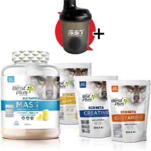BPN Best Plus Nutrition ECO TACTICAL KOMBİNASYON PAKETİ (MASS GAINER LİMON MACARON)