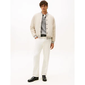 Tommy Hilfiger Bisiklet Yaka Gri Erkek Sweatshırt MW0MW40056P97_CREST Graphıc Reversı