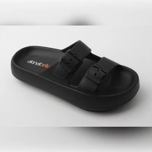 Eva Çift Bantlı Terlik