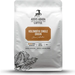 Addis Ababa Coffee Kolombiya Single Origin Öğütülmüş Espresso Kahve 250 Gr.