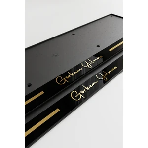 Acar Grafik Kişiye Özel Kesimli Pleksi Plakalık Takımı