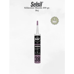 Silikonize Bej Mastik 500 Gr.