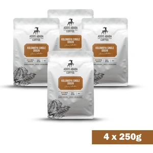 Addis Ababa Coffee Kolombiya Single Origin French Press Kahve (4x250) Gr.