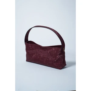 Moss Örgü Çanta Bordo