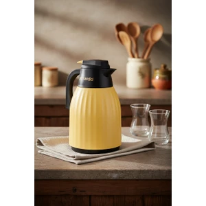 Elantra Cam Termos 1 Litre Hardal