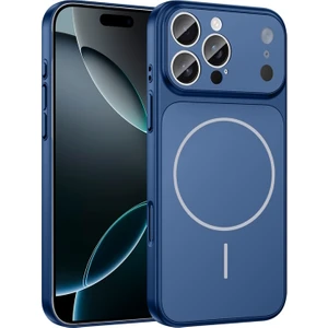 M.TK Moveteck Apple iPhone 12 Pro Max Kılıf iphone 17 Pro Max Görünümlü Magsafe Özellikli Kamera Korumalı Pc Kasa Çevirici Formen Dönüşümlü Kapak