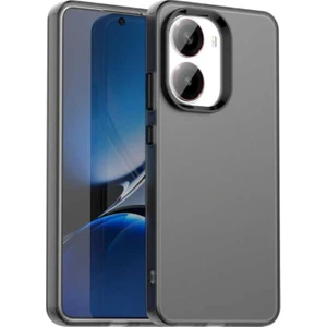 Poco X7 Pro Uyumlu Kılıf Sararmaz Leke Tutmaz Buzlu Mat Renkli Soft Transparan Silikon Kapak