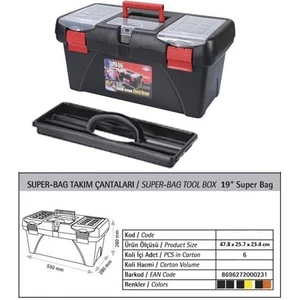 Süper Bag ASR-2018 Takım Çantası 19''