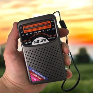 Şarjlı Cep Radyosu - Fm Radyo, Deprem Radyosu Taşınabilir Küçük Radyo (Videolu Ürün)