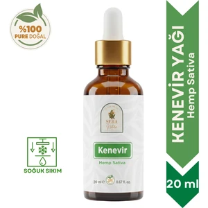 Sera Natura Kenevir Yağı %100 Saf 20 ml