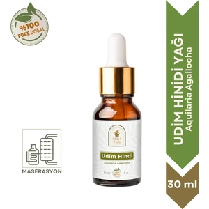 Udim Hindi Yağı 30 Ml. %100 Saf
