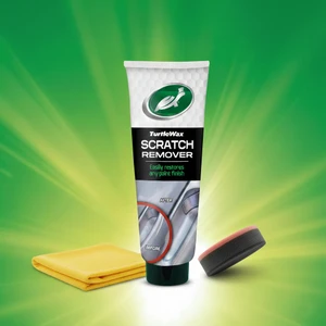 Turtle Wax İnce Çizik Giderici Pasta 100 ml + Uygulama Süngeri + Mikrofiber Bez