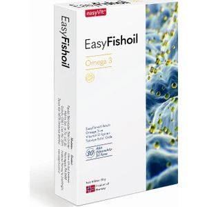 EasyFishOil Omega 3 Yetişkin 30 Çiğnenebilir Jel Tablet