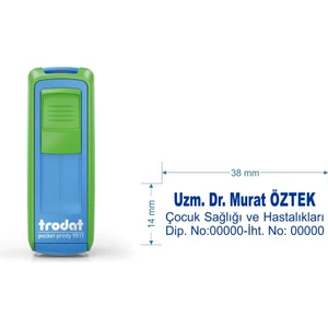 9511 Kişiye Özel Isim, Makam ve Ünvan Kaşesi