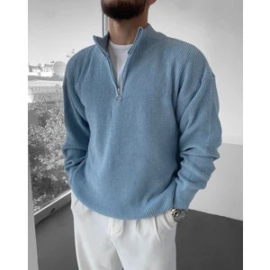 Yarım Fermuarlı Kazak