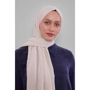 Levidor Krem Düz Tensel Şal