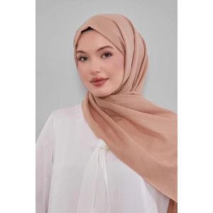 Lêvi D'or Açık Taba Düz Tensel Şal