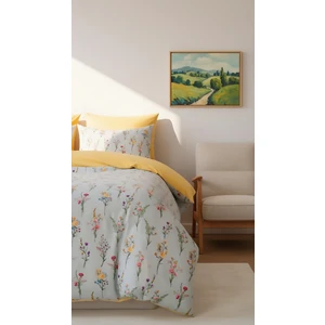 Begonvil Çift Kişilik Nevresim Takımı Pamuklu