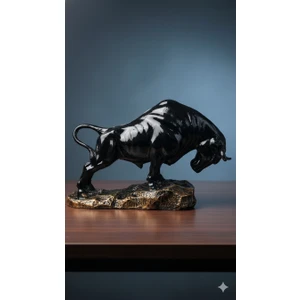 Dekoratif Boğa Heykeli