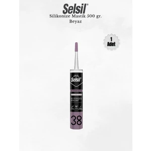 Silikonize Beyaz Mastik 500 Gr.