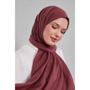 Levidor Bordo Düz Tensel Şal