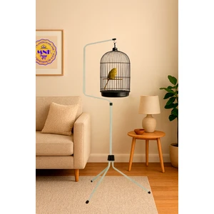 My Home MNK Kuş Kafes Askılığı 160 cm ,  Kuş Kafes Ayağı - Orjinal Kutulu - Siyah