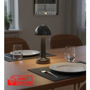 Zen Light Mantar Masa Lambası 3 Yanma Modlu