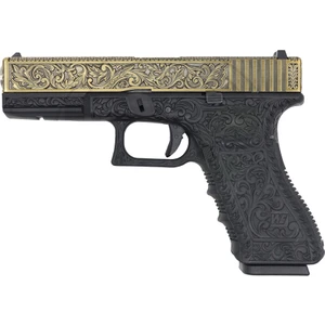 Glock 17 Ivory Gravür Işlemeli Airsoft Tabanca