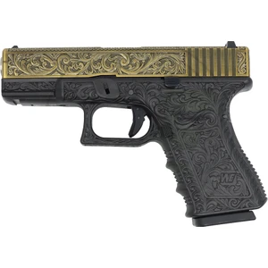 Glock 19 Ivory Gravür Işlemeli Airsoft Tabanca