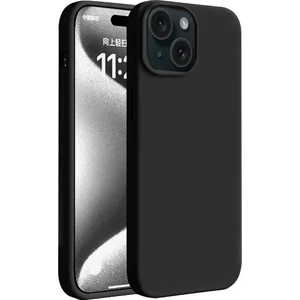 Techno Guru iPhone 15 Plus Kılıf Esnek Yapılı First Silikon Kapak
