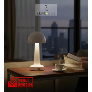 Zen Light Mantar Metal Masa Lambası