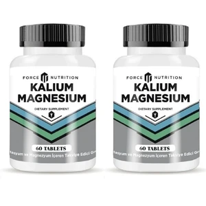 Force Nutrition Potasyum Magnesyum 60 Tablet - 2 Kutu