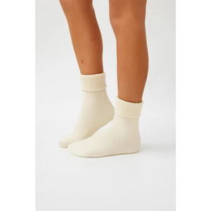 Katia & Bony Çocuk Havlu Soket Çorap Ekru