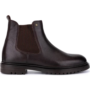 Tamer Tanca Erkek Hakiki Deri Kahverengi Casual Bot 1174 4116 Erk Bot SK25-26 Kahve Fltr