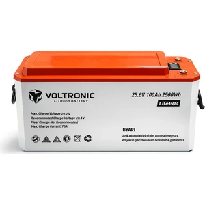 25.6 V 100 Ah Lityum / Lifepo4 Akü
