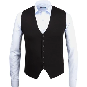 Çizgi Triko Erkek Düğmeli Spor / Regular Triko Örme Kolsuz Yelek - 4241LS