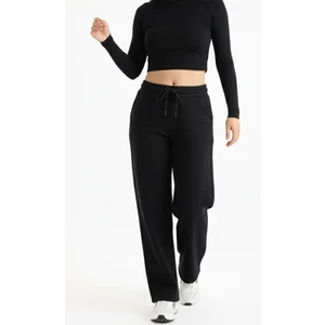 Kadın Kışlık 3 Iplik Içi Polarlı Baggy Eşofman Altı