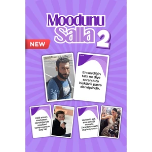 Moodunu Salla 2 - Komik Eğlenceli Kutu Oyunu - Arkadaş Grubu Aile Parti Yılbaşı - Mood Kart Oyunu