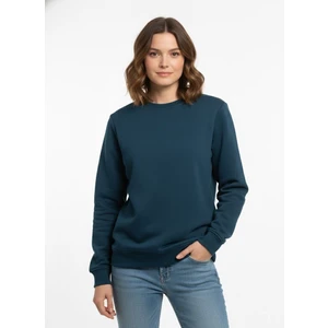 Unisex Relax Fit Rahat Kesim Pamuklu Yumusak Dokulu Içi Polarli  Bisiklet Yaka Sweatshirt