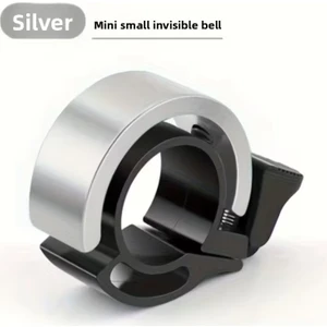 Yeni Nesil Gizli Bisiklet Zili - Minimalist Alüminyum Alaşım Yüksek Sesli Gidon Çanı (Görünmez Tasarım)