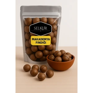 Kabuklu Kavrulmuş Makademya Fındığı 1kg(Açacak Aparatı Ile)