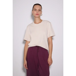 Premium Pamuk Basic Tshirt Kadın