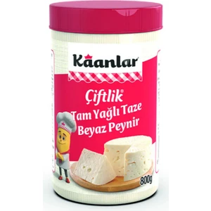 Tam Yağlı Çiftlik Peyniri 800 gr