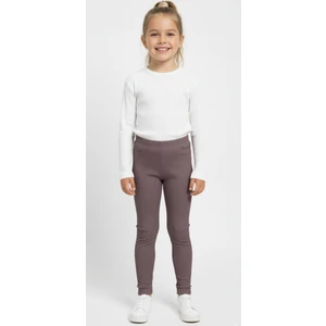 Kız Çocuk Pamuklu Likralı Şardonlu Mevsimlik Tayt