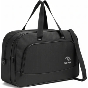 Nil-01 Unısex Havlu Kumaş Hostes Valiz Seyahat Tatil Spor Hastane Çok Gözlü El ve Omuz Çantası Kabin Boy