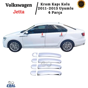 Ebal Oto Vw Jetta Krom Kapı Kolu 4 Kapı 2011-2015 P. Çelik