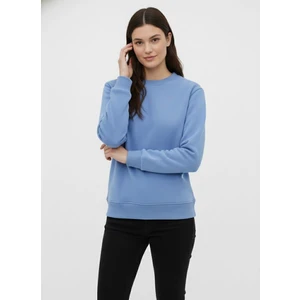 Unisex Relax Fit Rahat Kesim Pamuklu Yumusak Dokulu Içi Polarli  Bisiklet Yaka Sweatshirt